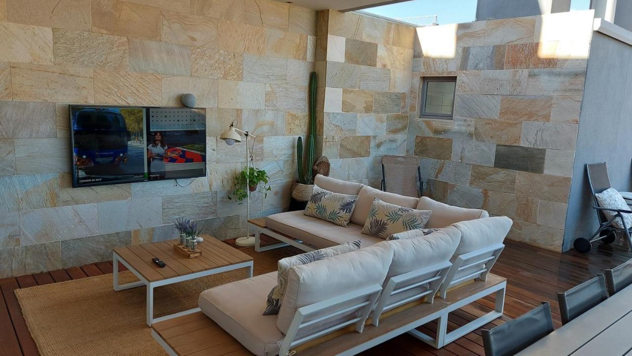 Apartamento Atico De Lujo Con Jacuzzi Climatizado En Terraza Elche Exterior foto