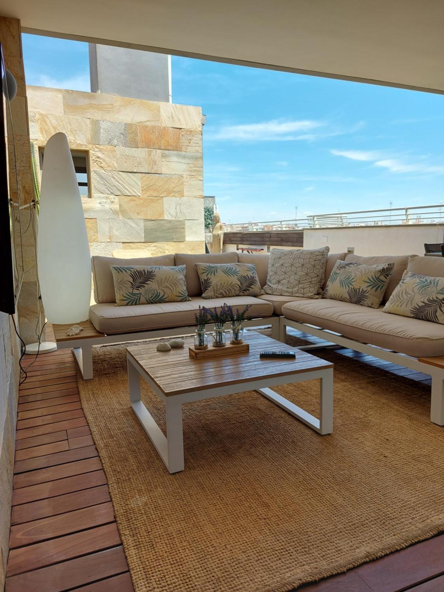 Apartamento Atico De Lujo Con Jacuzzi Climatizado En Terraza Elche Exterior foto